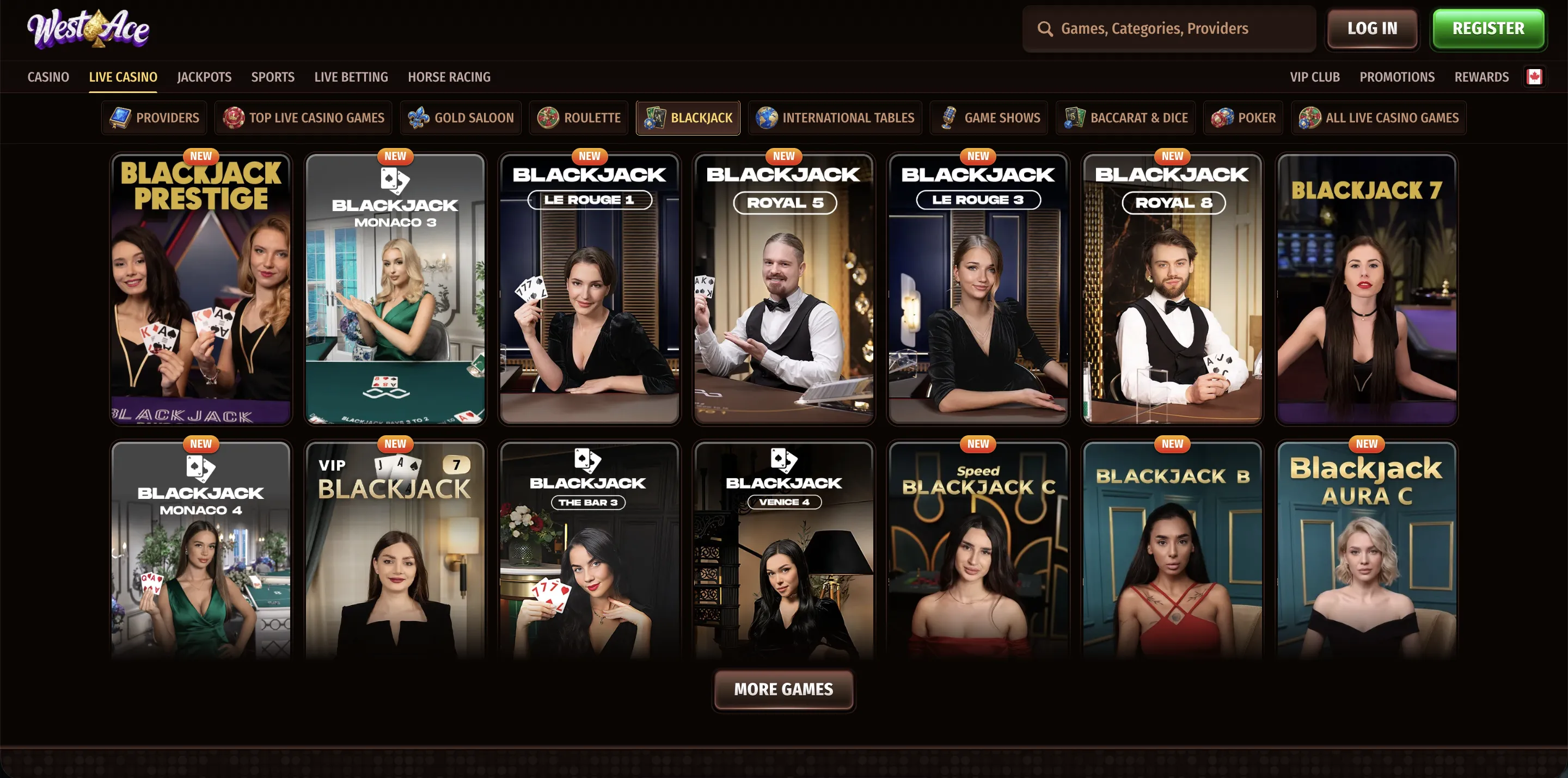 Best online blackjack casinos Canada overview
