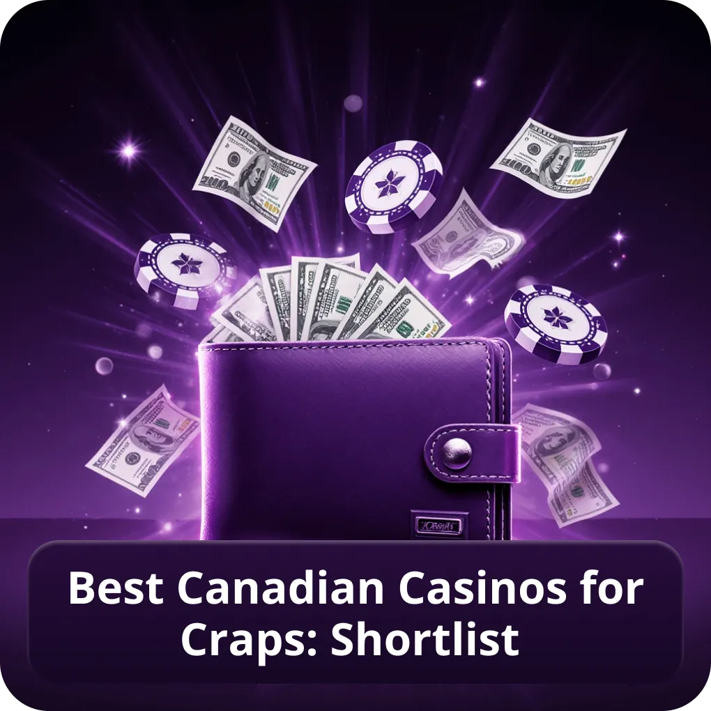 Best Canadian casinos for craps: shortlist