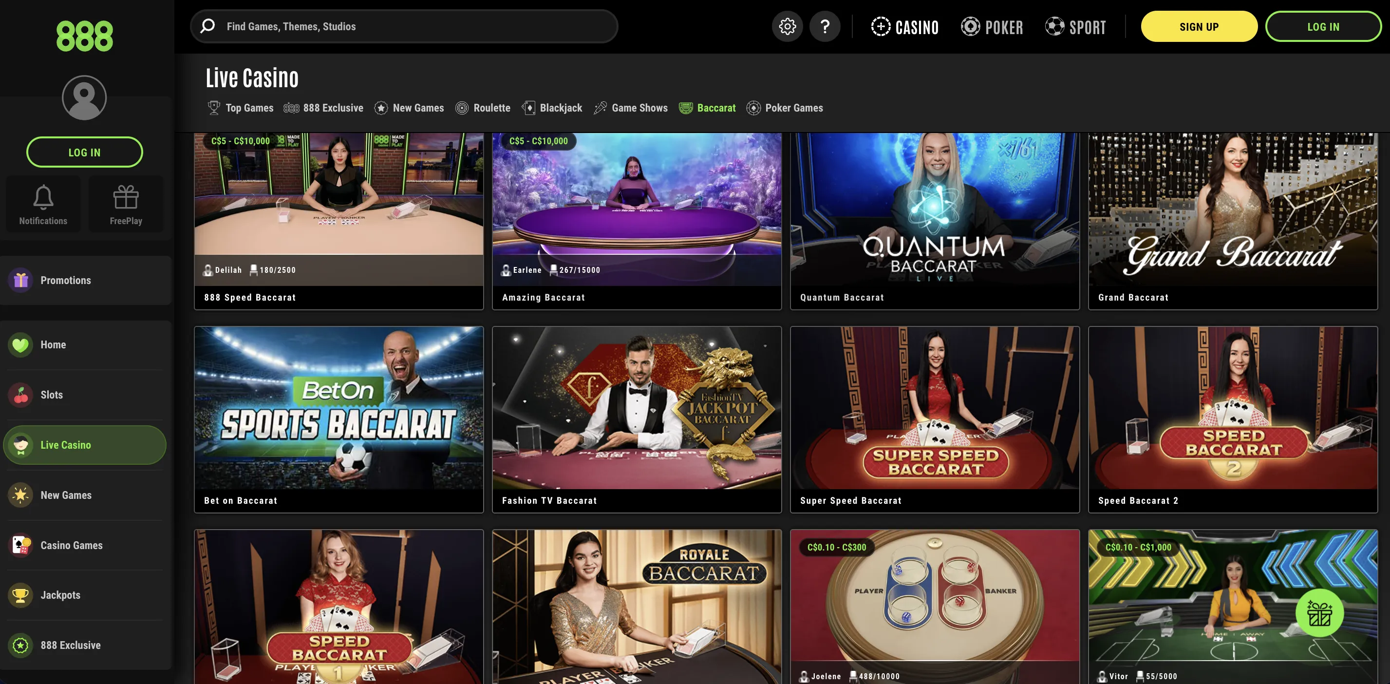 Best Canadian casinos for baccarat: shortlist 