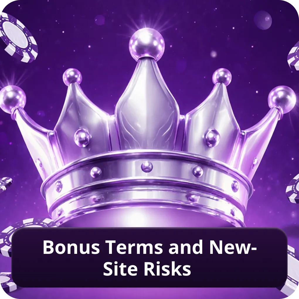 Bonus terms and new-site risks in Canada 2026 Bonus terms and new-site risks