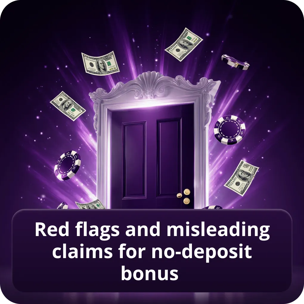 No-deposit bonus casinos in Canada red flags and misleading claims Red flags and misleading claims for no-deposit bonus